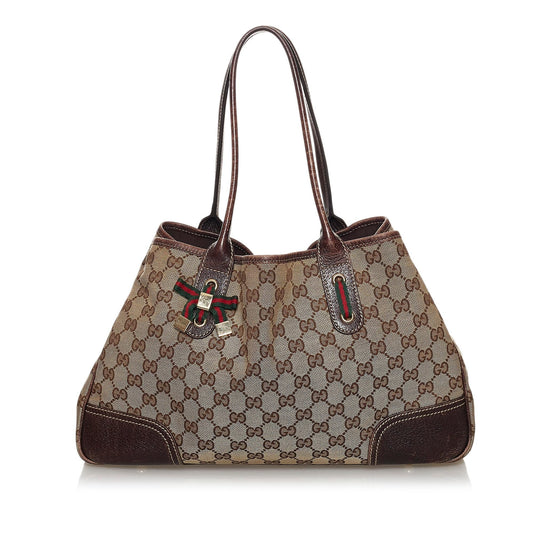 Gucci GG Canvas Princy Tote Bag (SHG-30261)