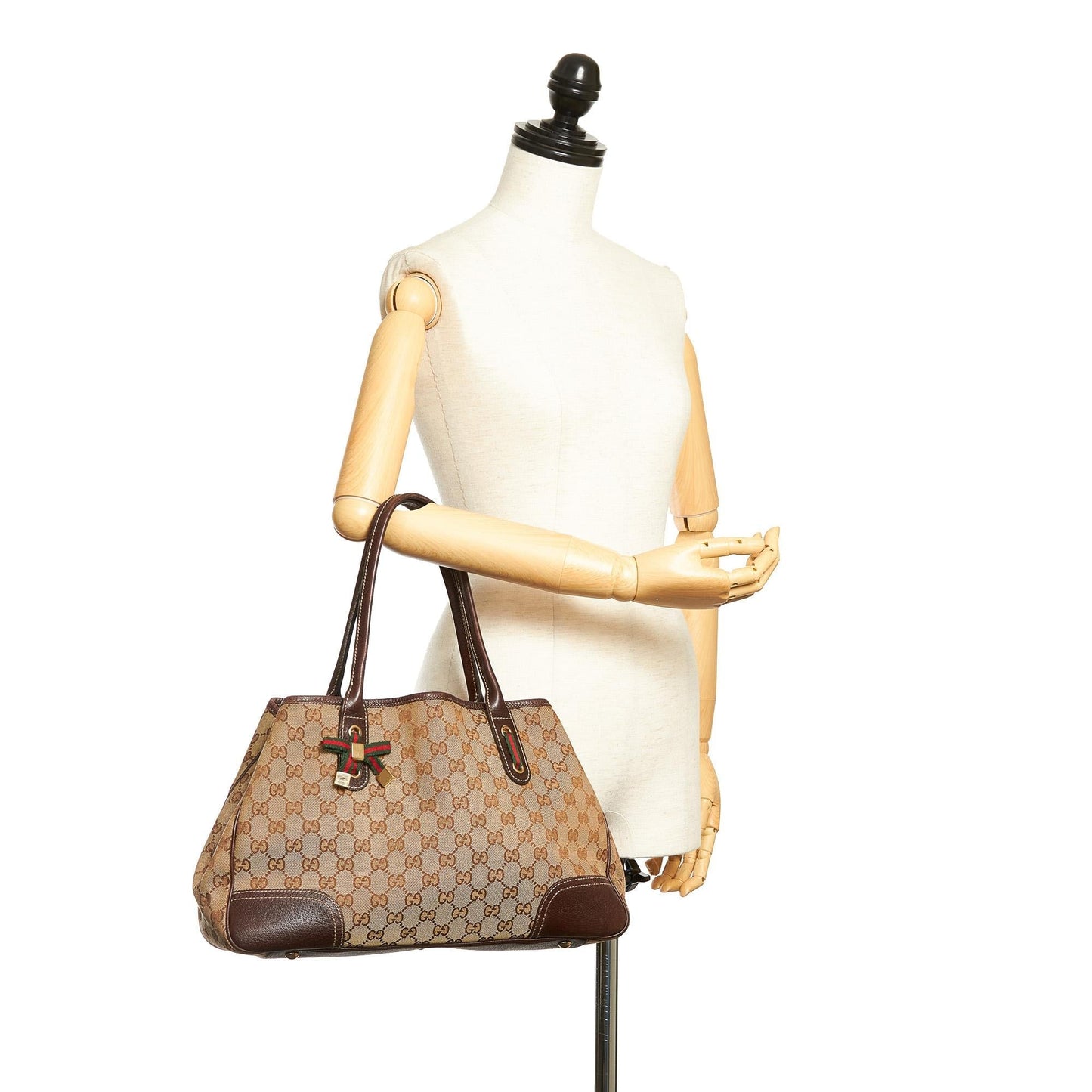 Gucci GG Canvas Princy Tote Bag (SHG-30396)