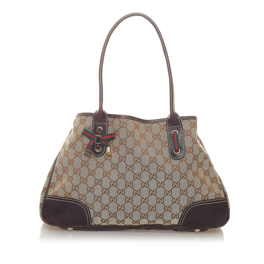 Gucci GG Canvas Princy Tote Bag (SHG-32390)