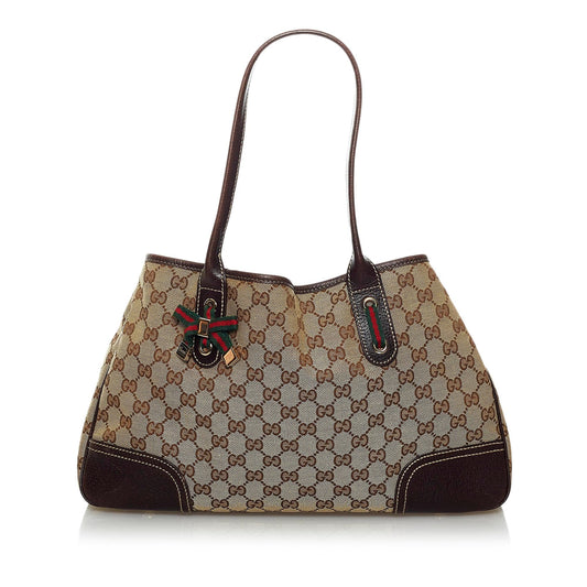 Gucci GG Canvas Princy Tote Bag (SHG-33754)