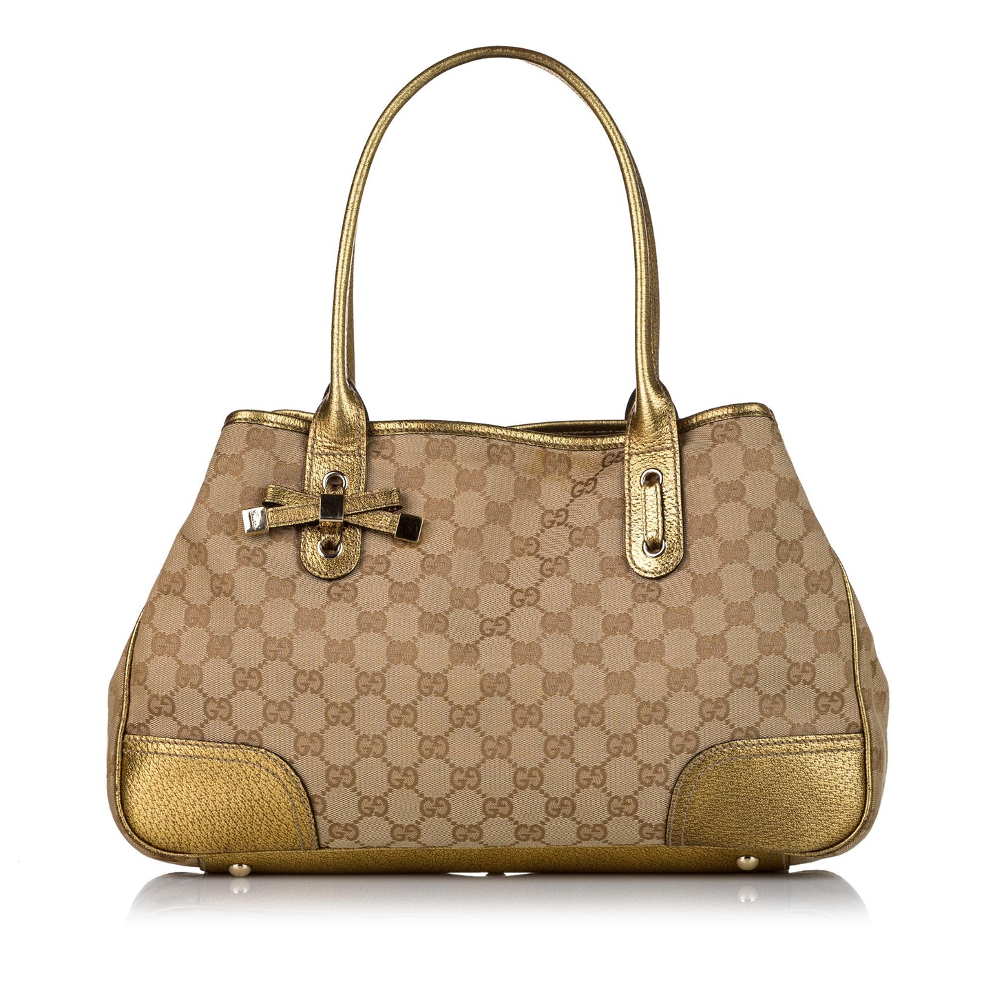 Gucci GG Canvas Princy Tote Bag (SHG-34663)