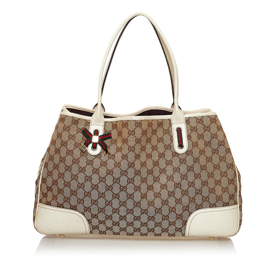 Gucci GG Canvas Princy Tote Bag (SHG-34732)