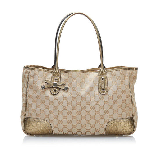 Gucci GG Canvas Princy Tote (SHG-37188)