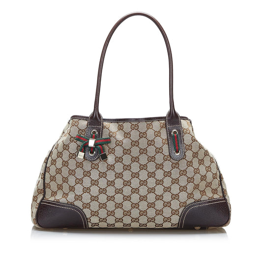 Gucci GG Canvas Princy Tote (SHG-GLor0l)