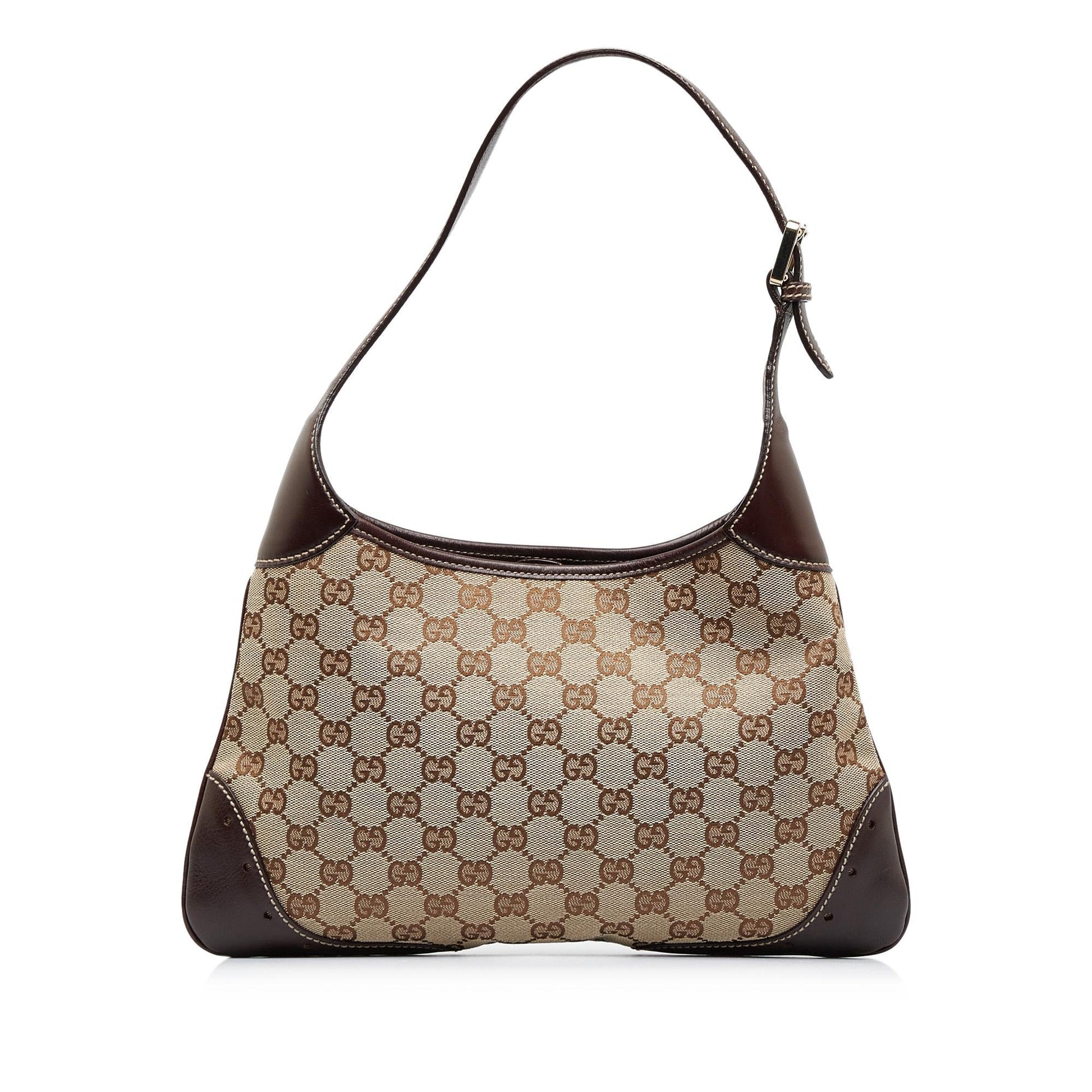 Gucci GG Canvas Punch Hobo Bag (SHG-mR2vQ1)