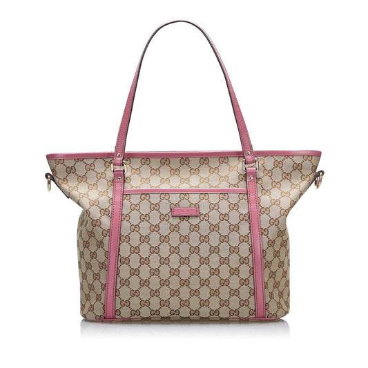Gucci GG Canvas Satchel (SHG-krSlKU)