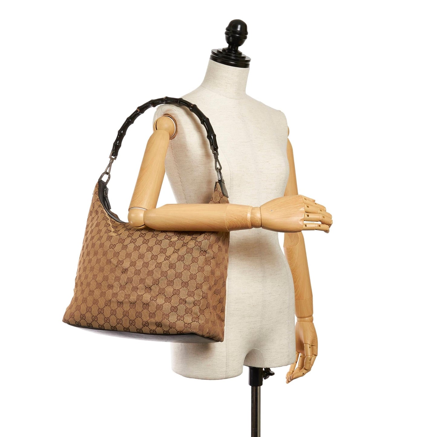 Gucci GG Canvas Shoulder Bag (SHG-29789)