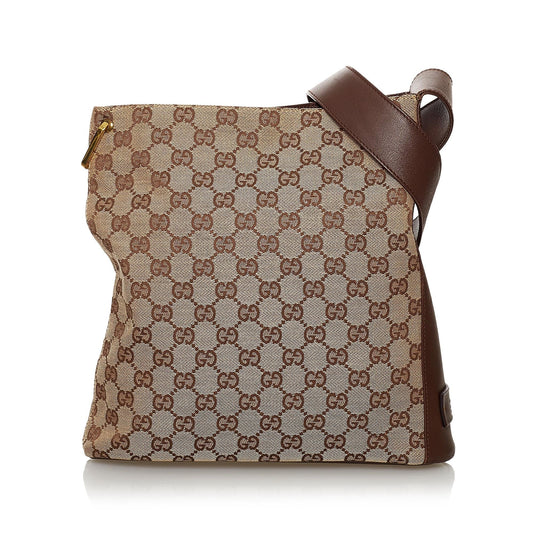 Gucci GG Canvas Shoulder Bag (SHG-30527)