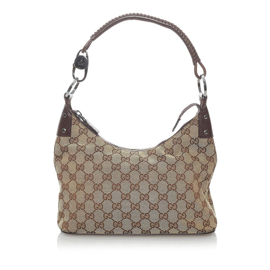 Gucci GG Canvas Shoulder Bag (SHG-30717)