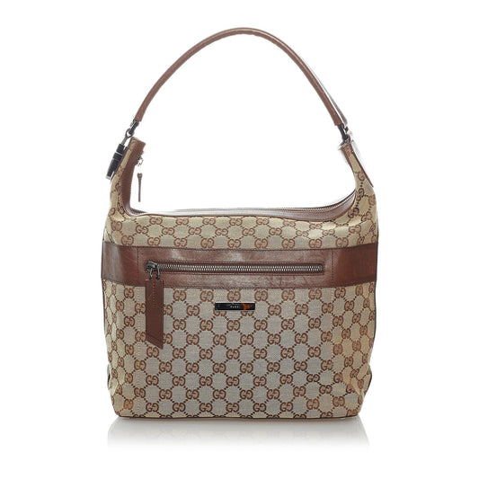 Gucci GG Canvas Shoulder Bag (SHG-30818)