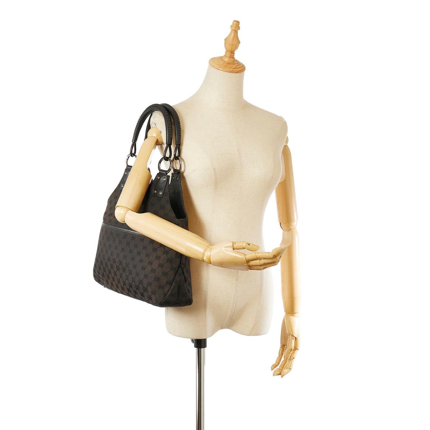 Gucci GG Canvas Shoulder Bag (SHG-31968)