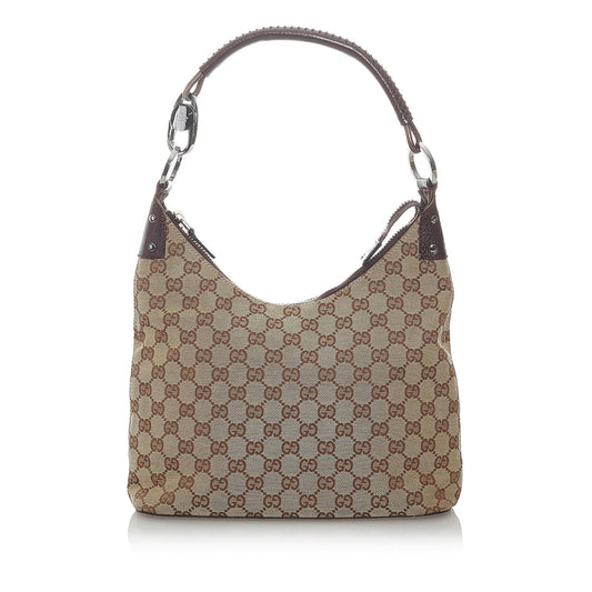 Gucci GG Canvas Shoulder Bag (SHG-32041)