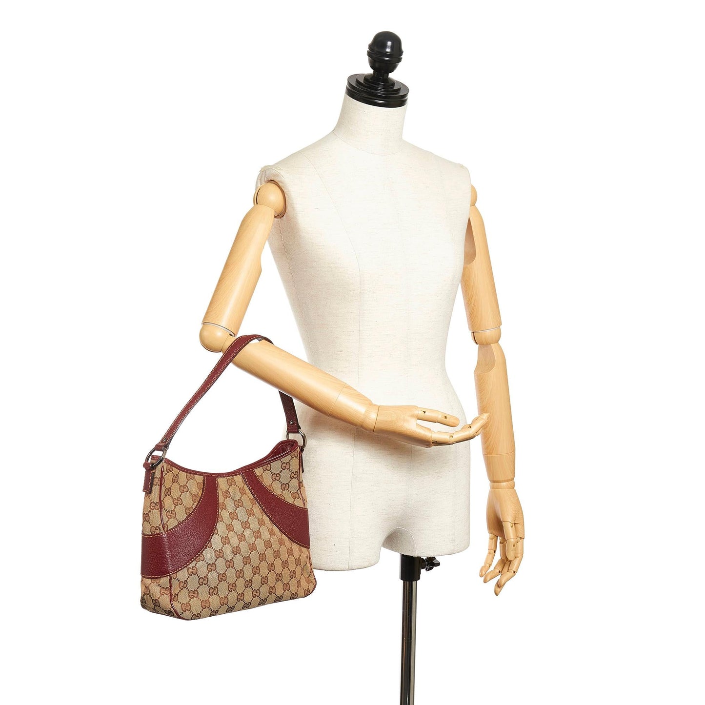 Gucci GG Canvas Shoulder Bag (SHG-32537)