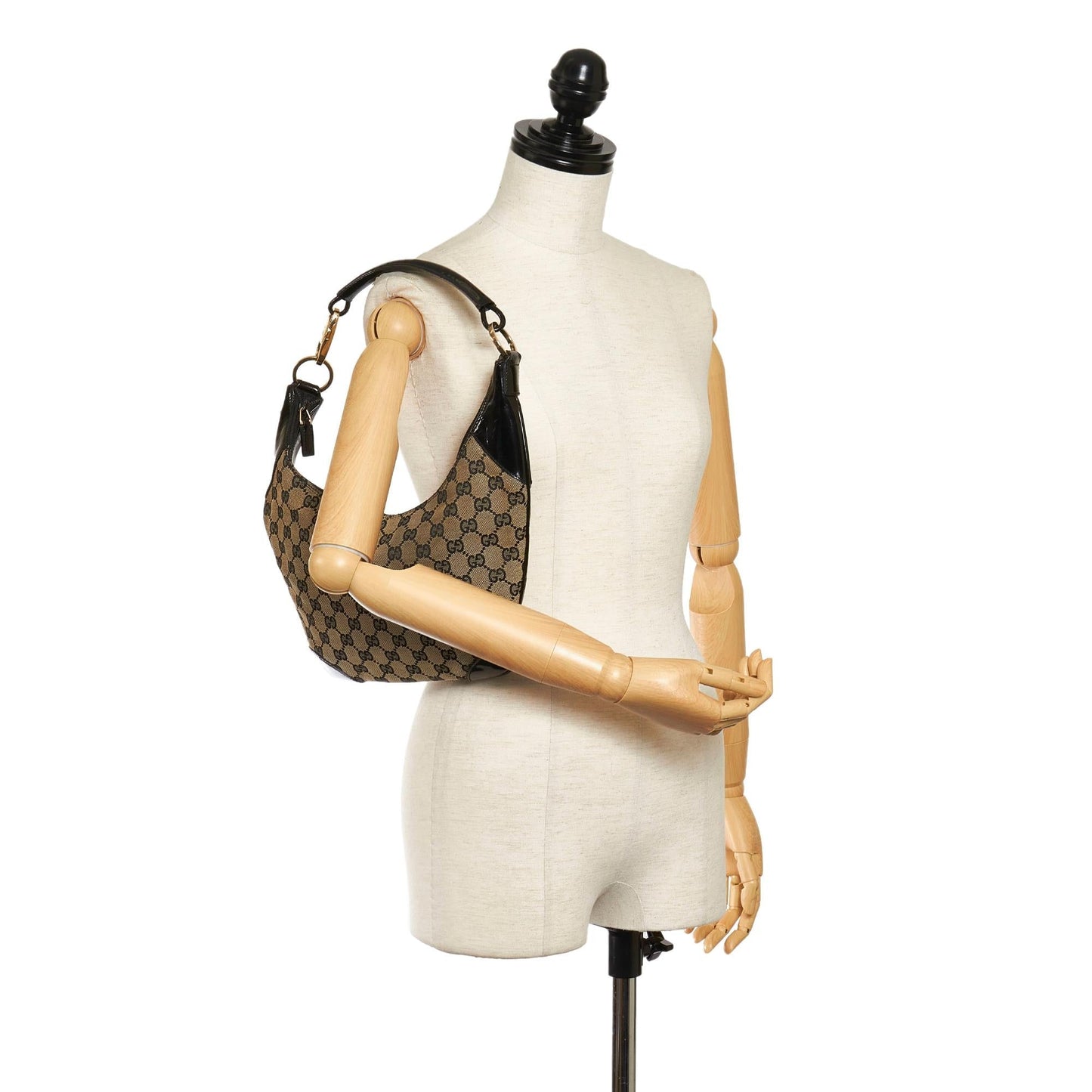 Gucci GG Canvas Shoulder Bag (SHG-32653)