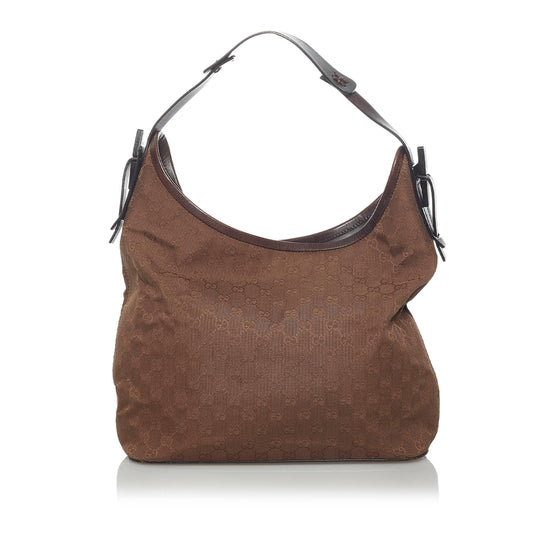 Gucci GG Canvas Shoulder Bag (SHG-34124)