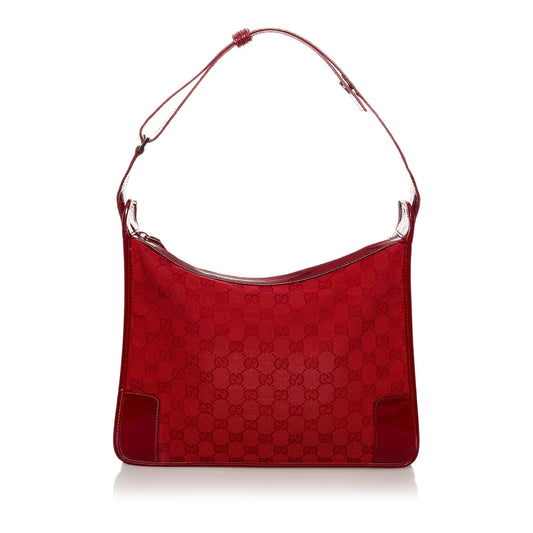 Gucci GG Canvas Shoulder Bag (SHG-34729)