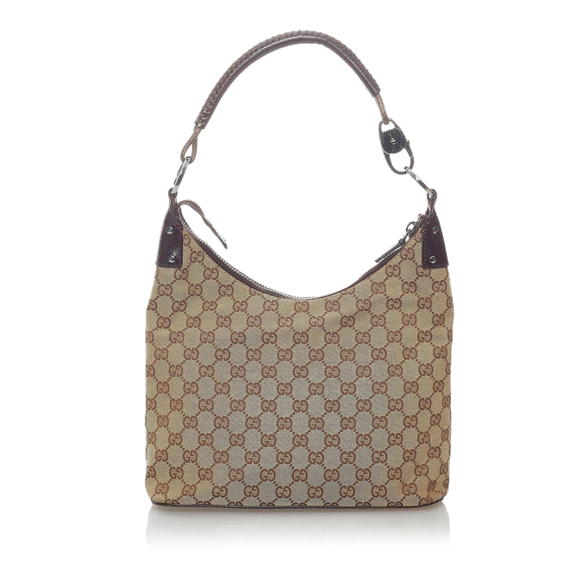 Gucci GG Canvas Shoulder Bag (SHG-34751)