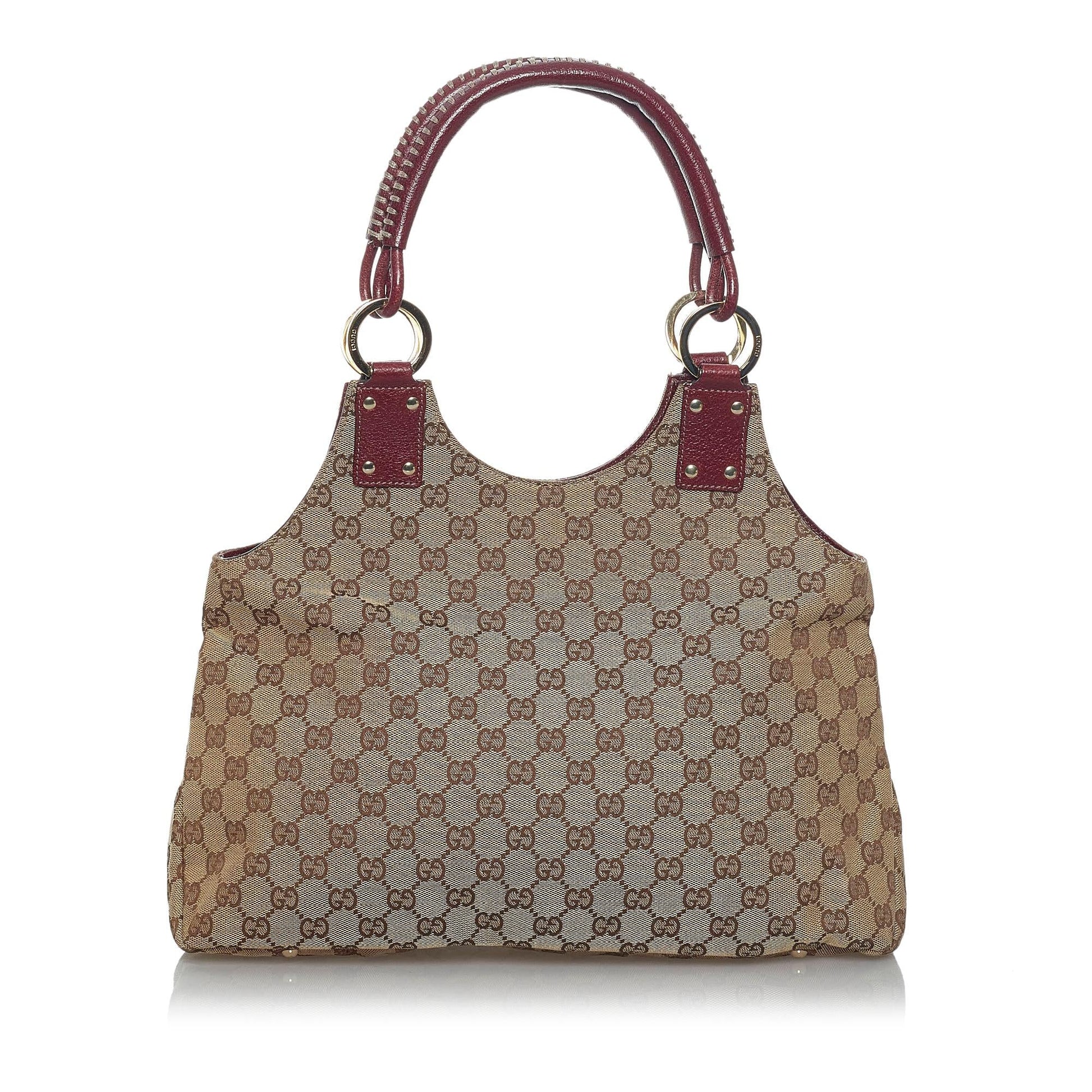 Gucci GG Canvas Shoulder Bag (SHG-35156)