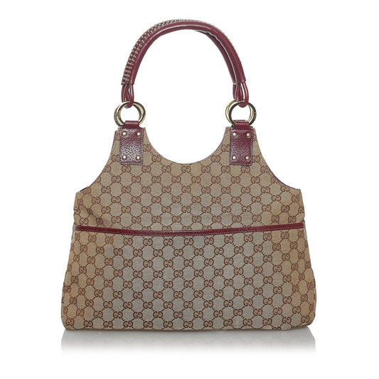 Gucci GG Canvas Shoulder Bag (SHG-35156)
