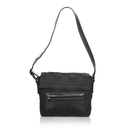 Gucci GG Canvas Shoulder Bag (SHG-36706)