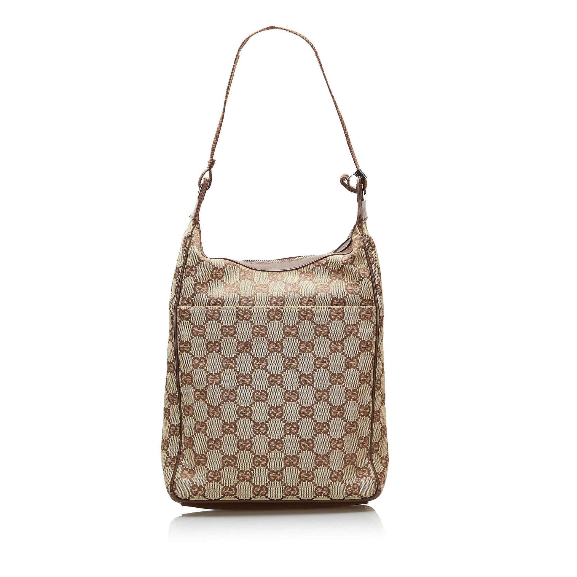 Gucci GG Canvas Shoulder Bag (SHG-7hKQOc)