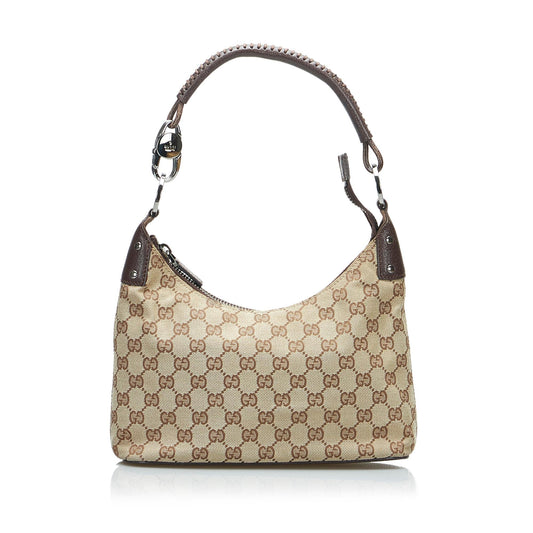 Gucci GG Canvas Shoulder Bag (SHG-mViepe)
