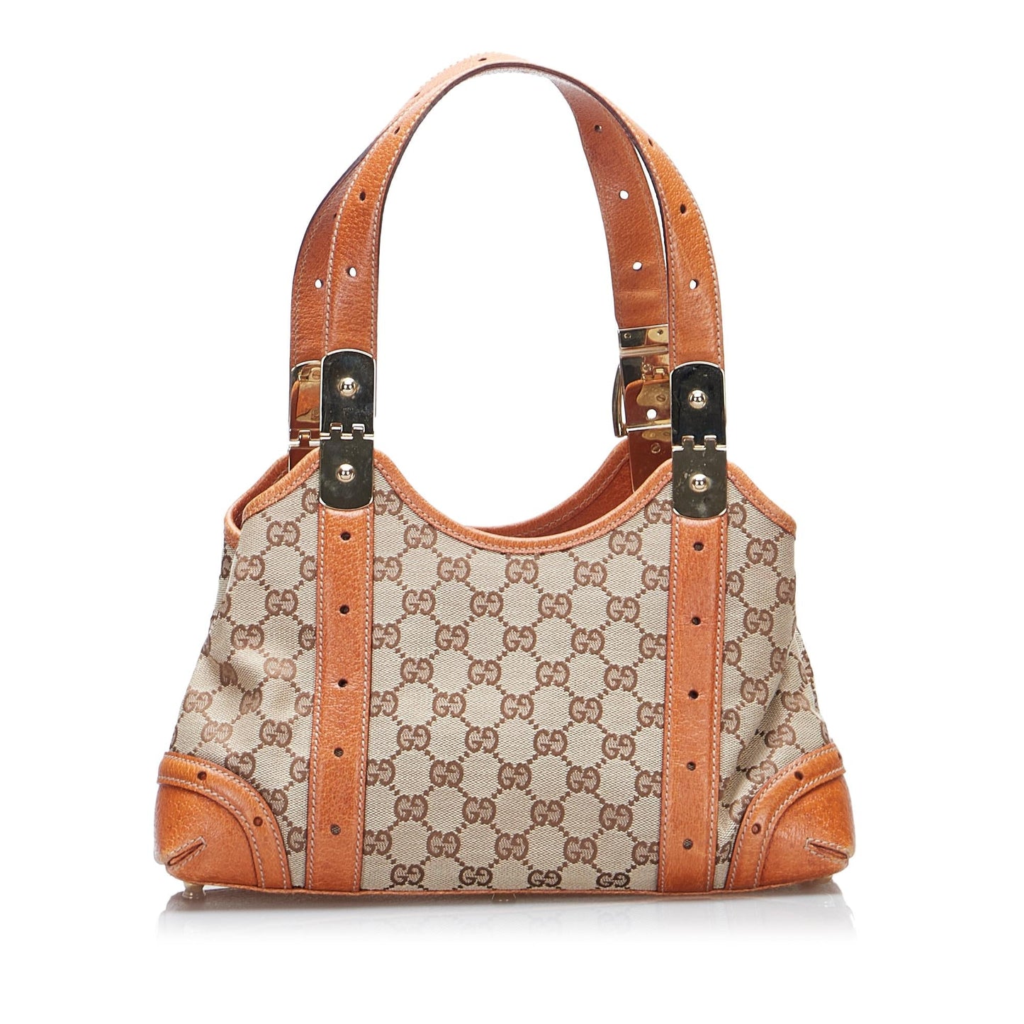Gucci GG Canvas Shoulder Bag (SHG-83BnLV)