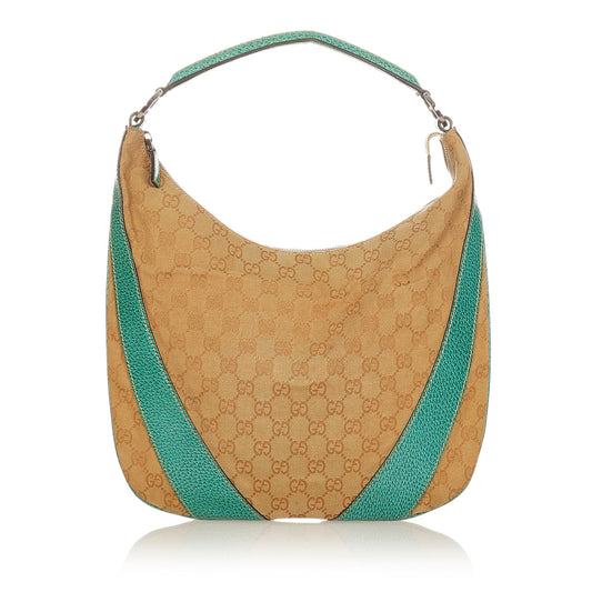 Gucci GG Canvas Shoulder Bag (SHG-lRiQLU)