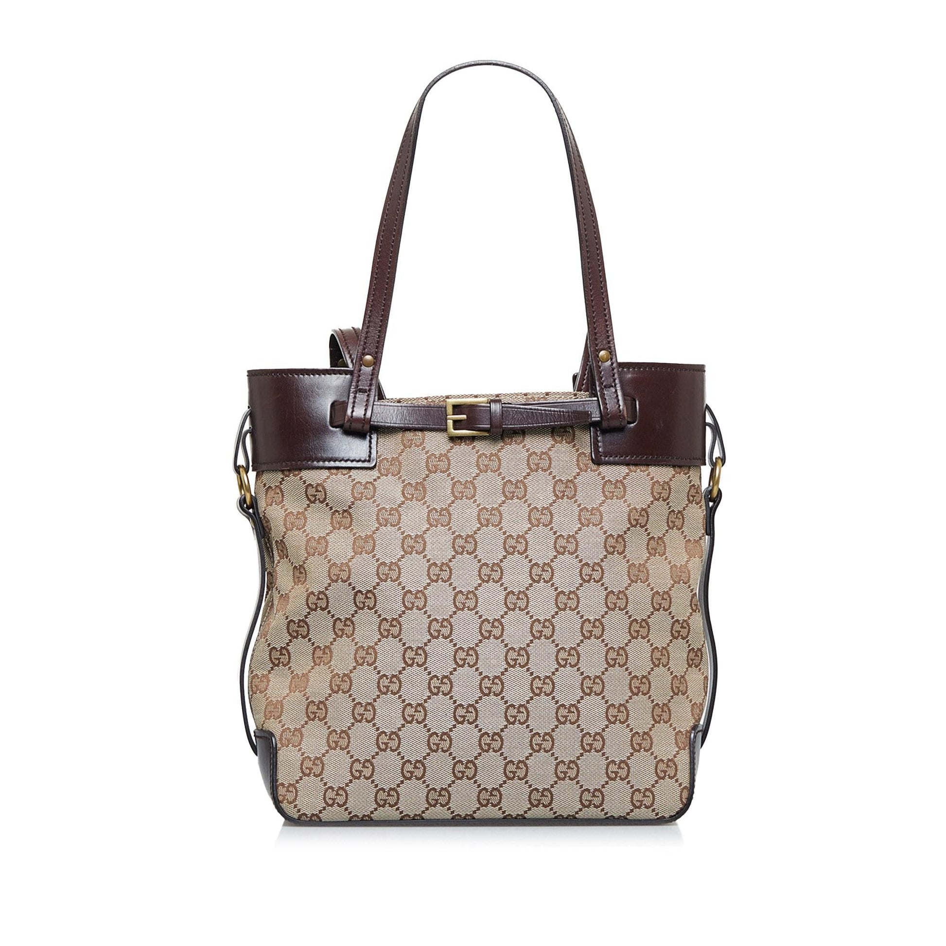 Gucci GG Canvas Shoulder Bag (SHG-ydQHii)