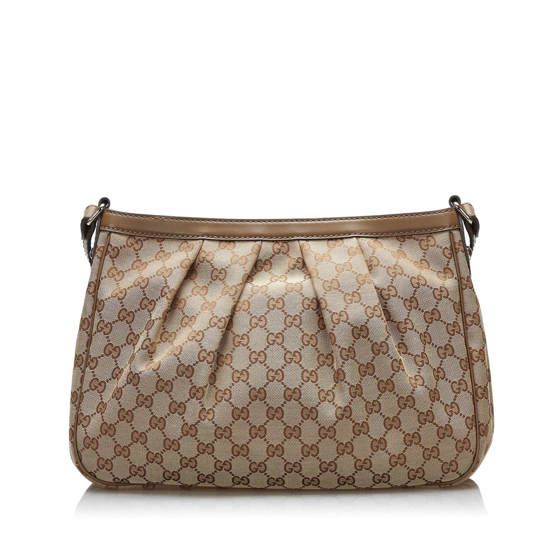 Gucci GG Canvas Sukey Crossbody Bag (SHG-hjOHd7)