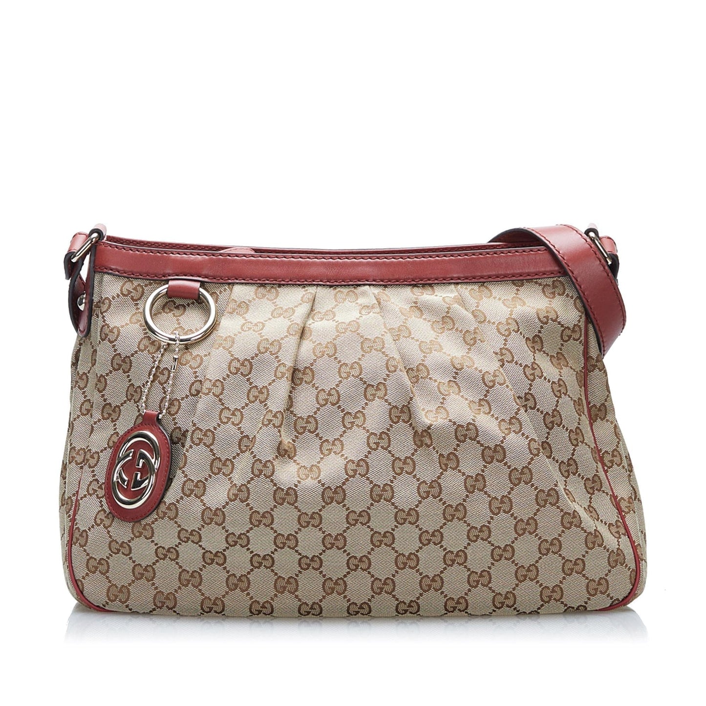 Gucci GG Canvas Sukey Crossbody (SHG-37499)
