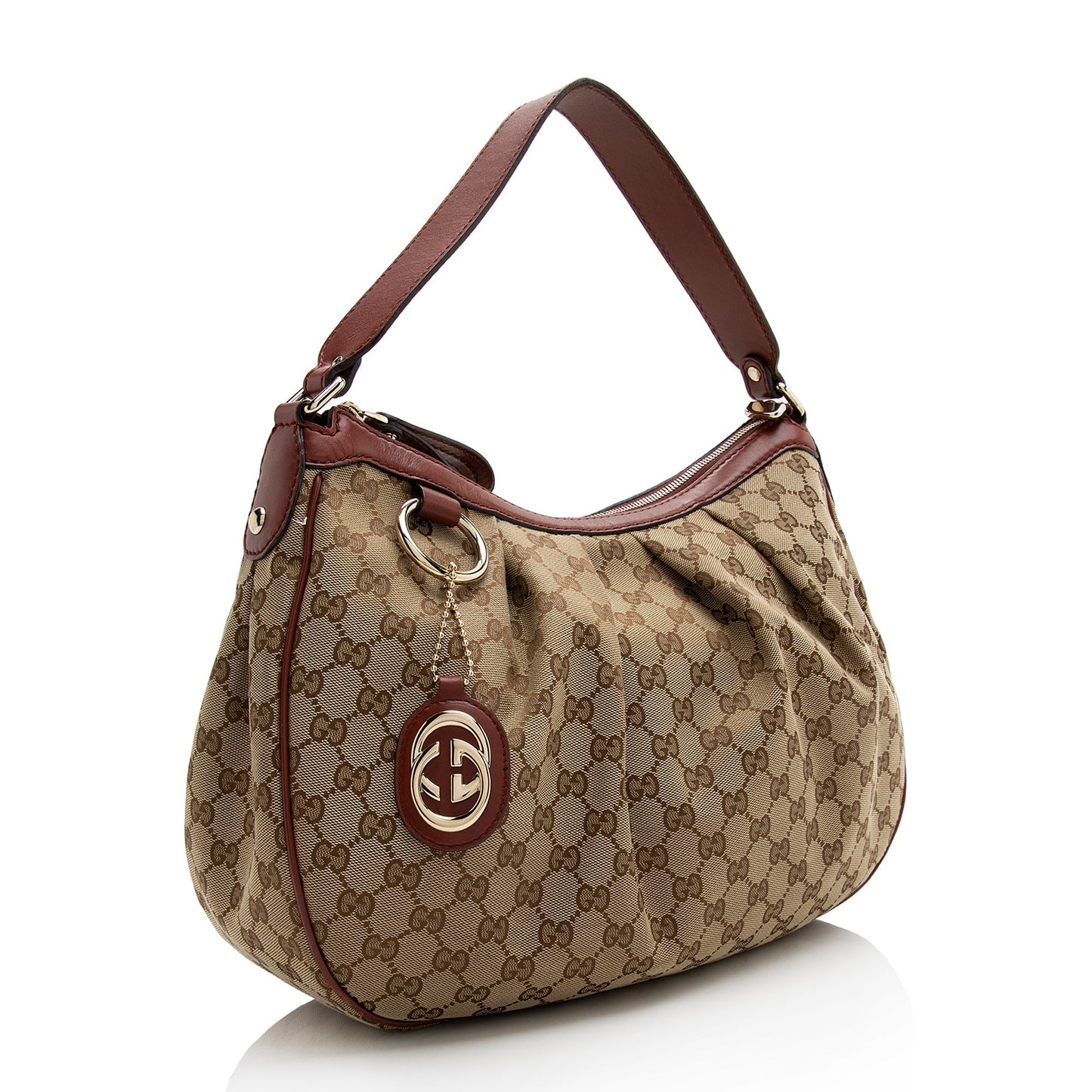Gucci GG Canvas Sukey Hobo (SHF-22162)
