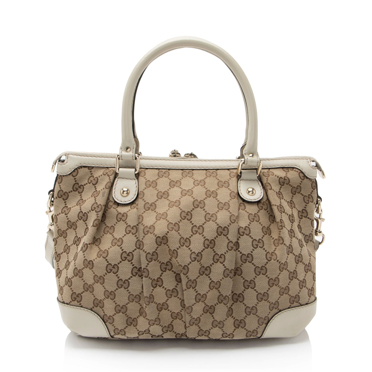 Gucci GG Canvas Sukey Medium Satchel
