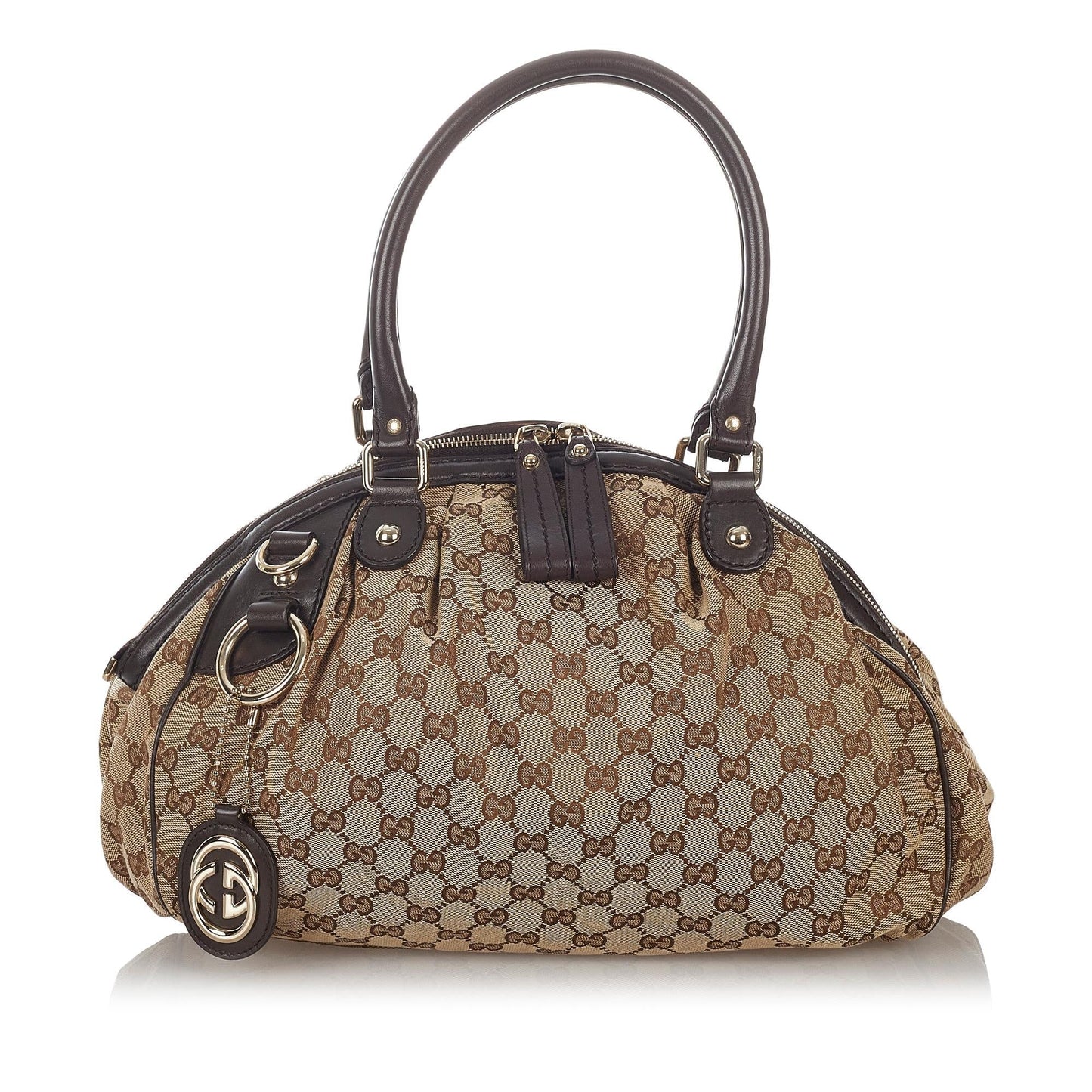 Gucci Sukey Canvas Satchel Style 3