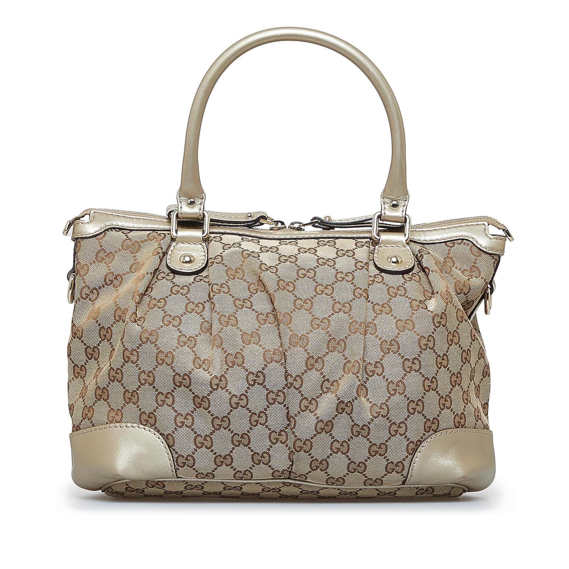 Gucci GG Canvas Sukey Satchel (SHG-Qp9hPO)