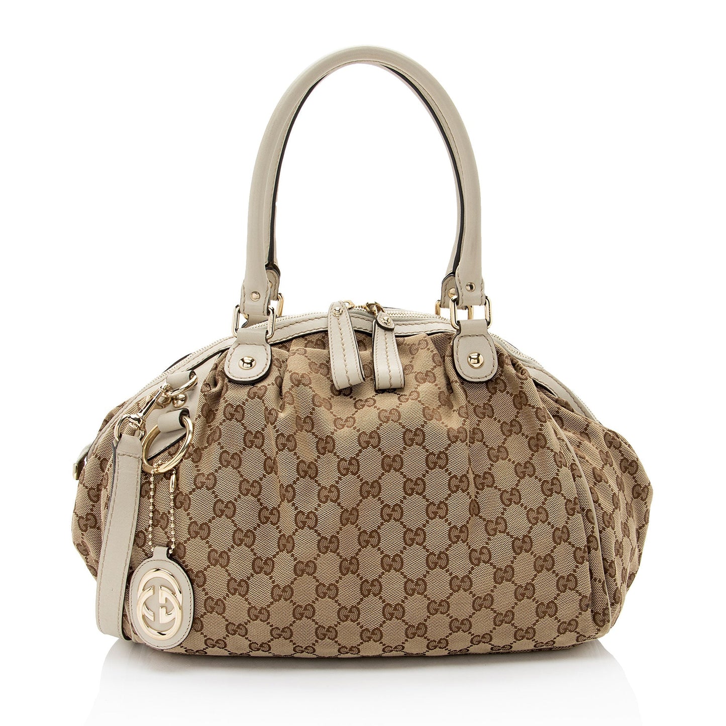 Gucci GG Canvas Sukey Satchel (SHF-sAq51n)