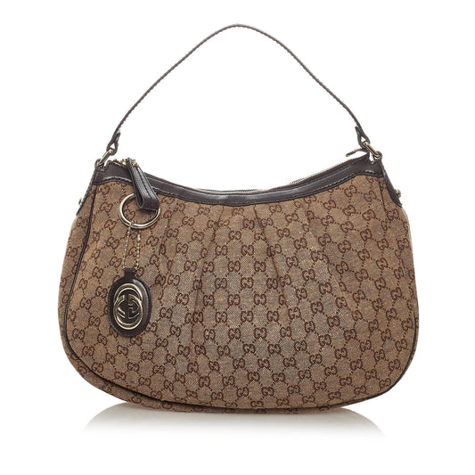 Gucci Sukey Canvas Shoulder Bag Style 1
