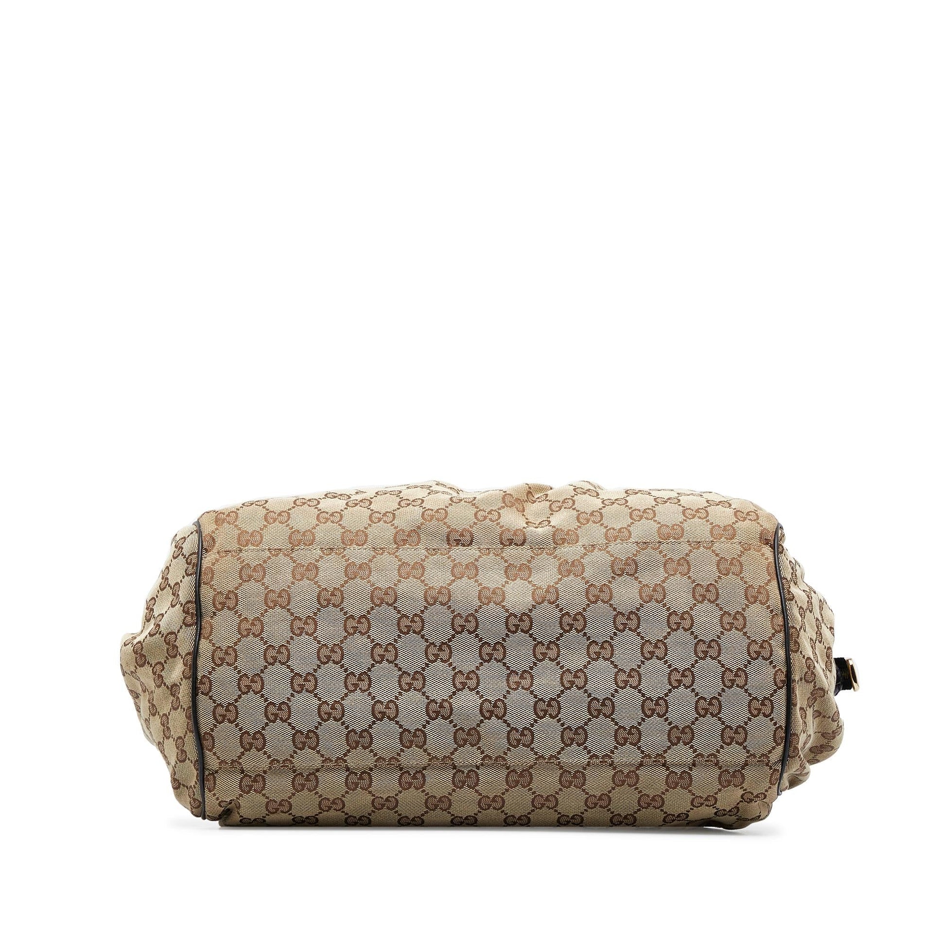 Gucci Monogram Canvas Crossbody
