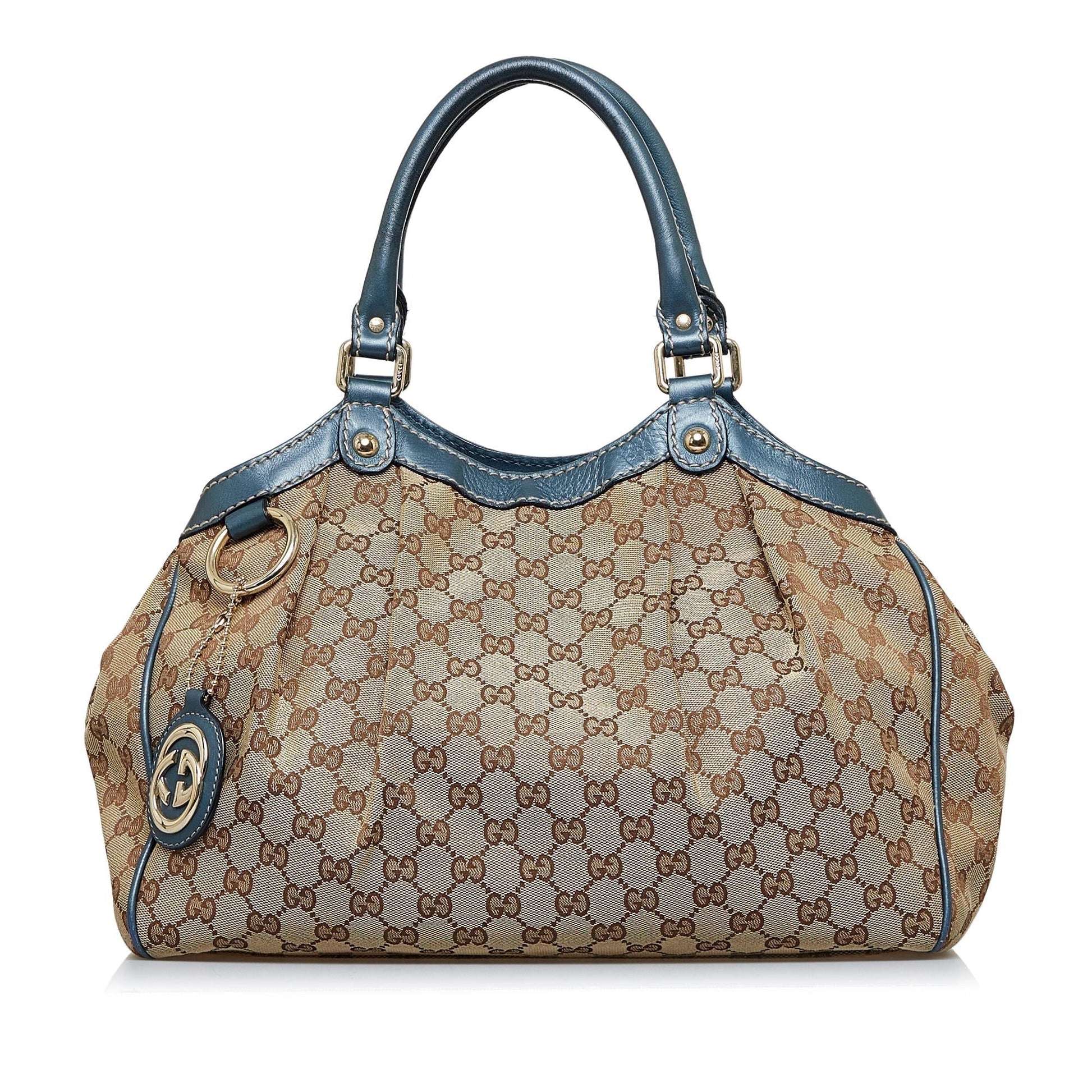 Gucci Monogram Canvas Crossbody