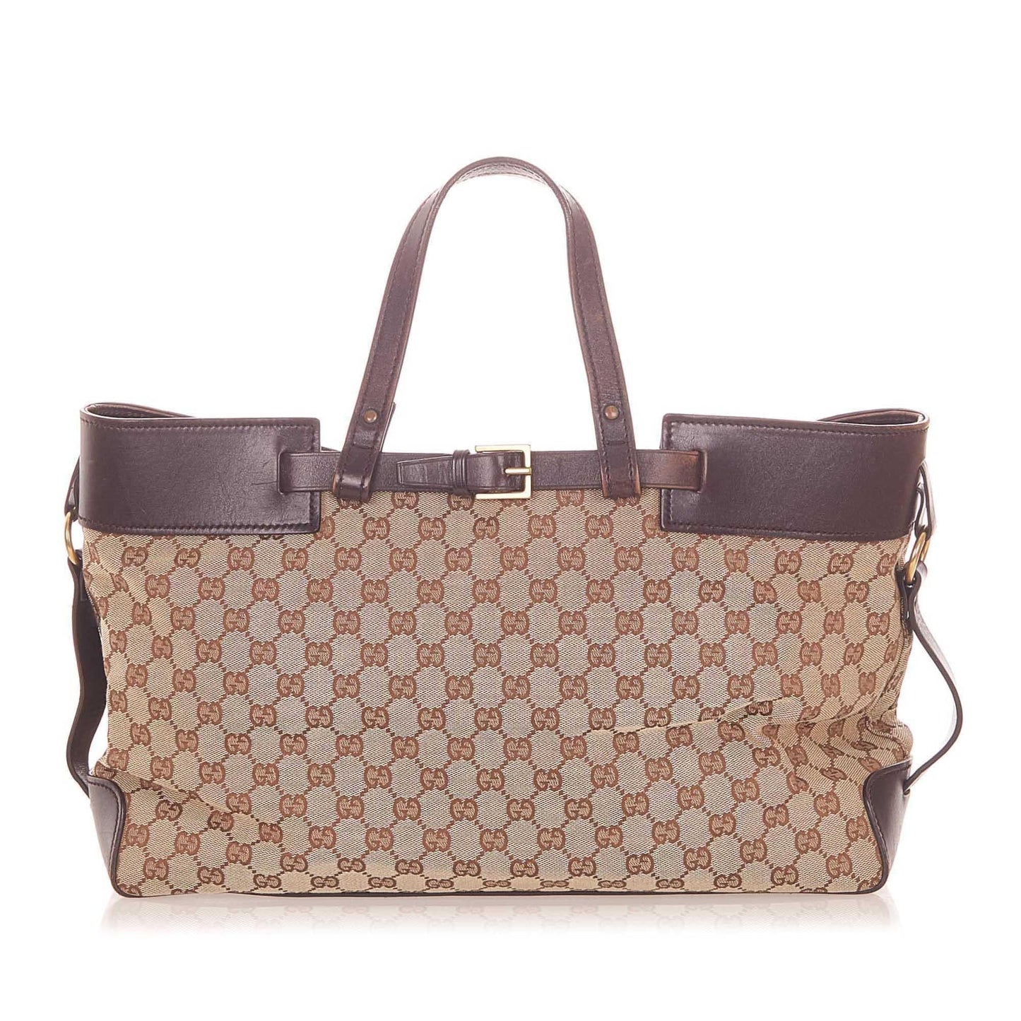 Gucci Monogram Canvas Tote
