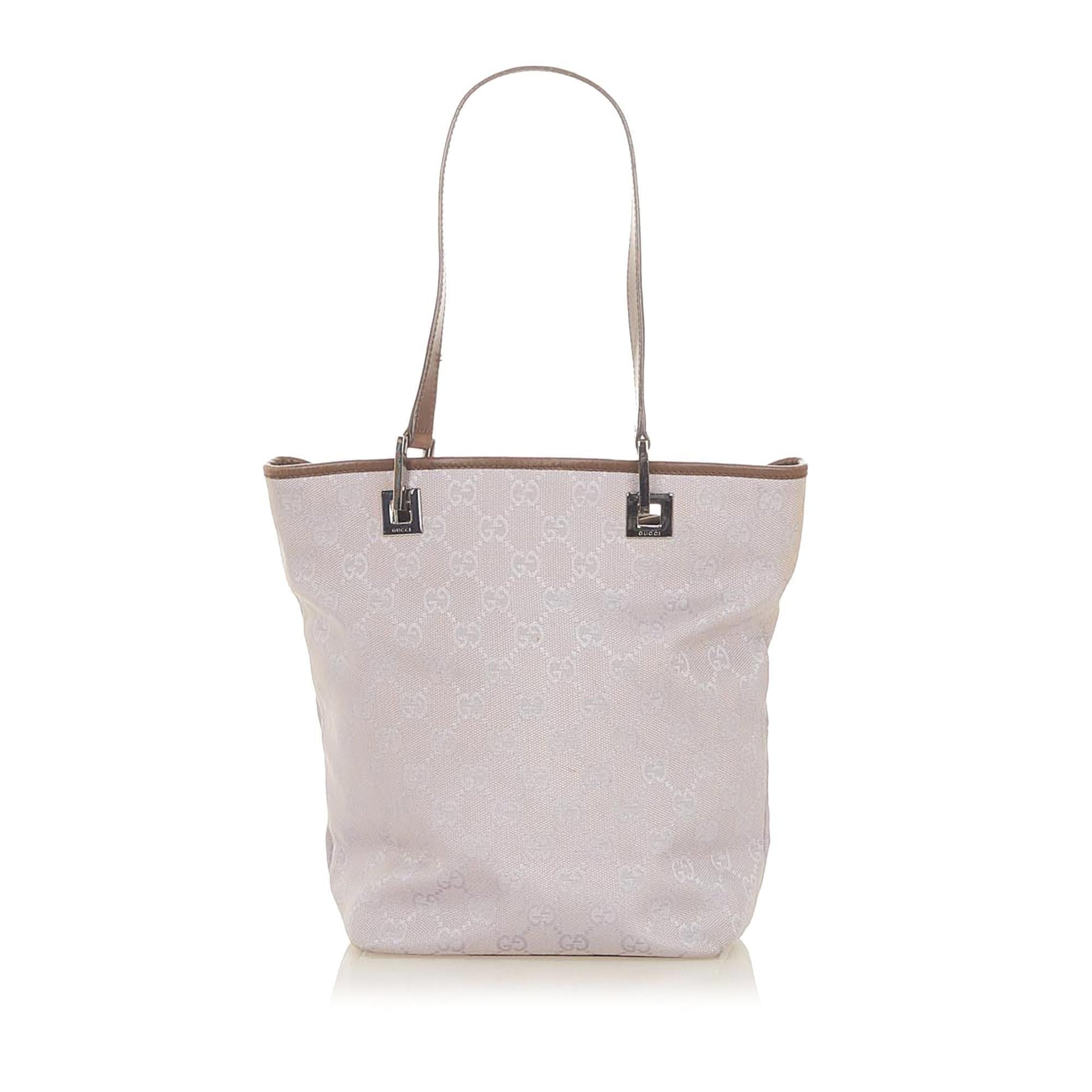 Gucci Monogram Canvas Tote