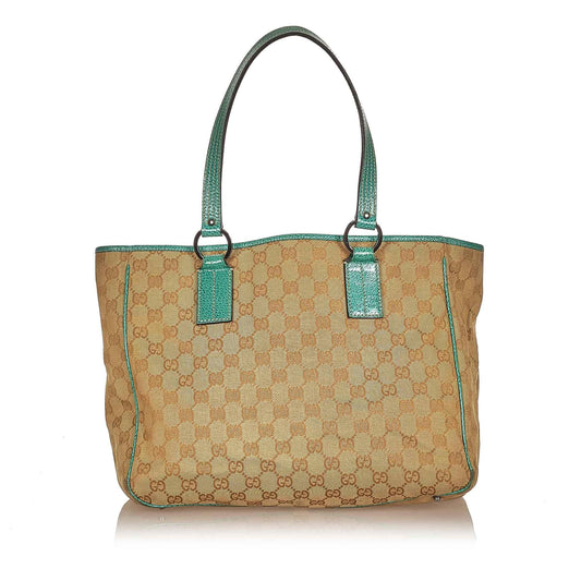 Gucci GG Canvas Tote Bag (SHG-22473)