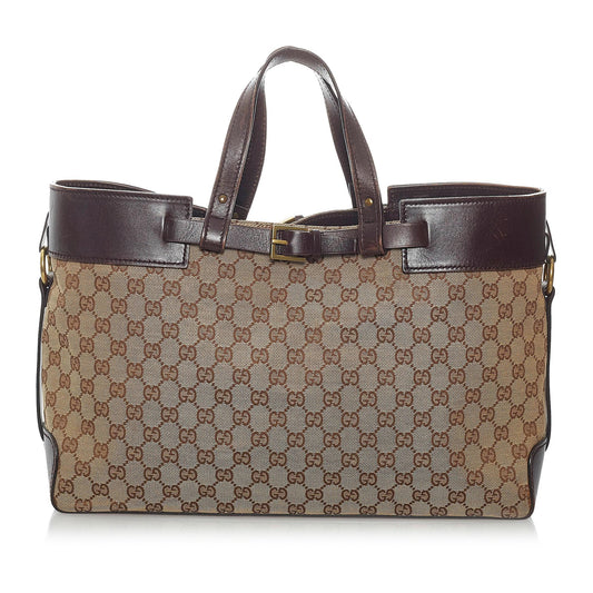 Gucci GG Canvas Tote Bag (SHG-29771)