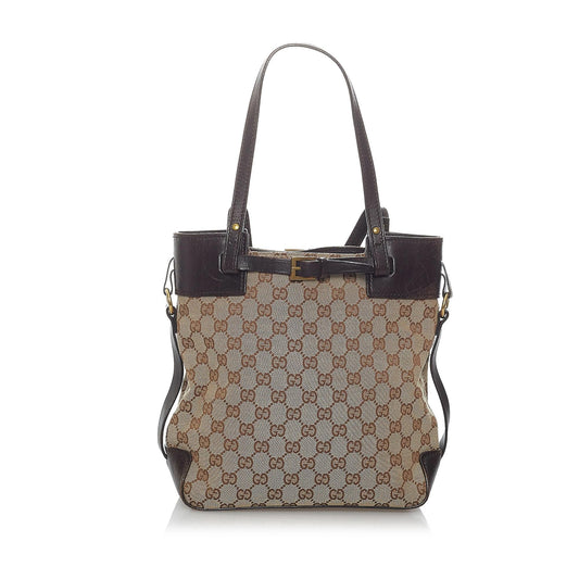 Gucci GG Canvas Tote Bag (SHG-29784)