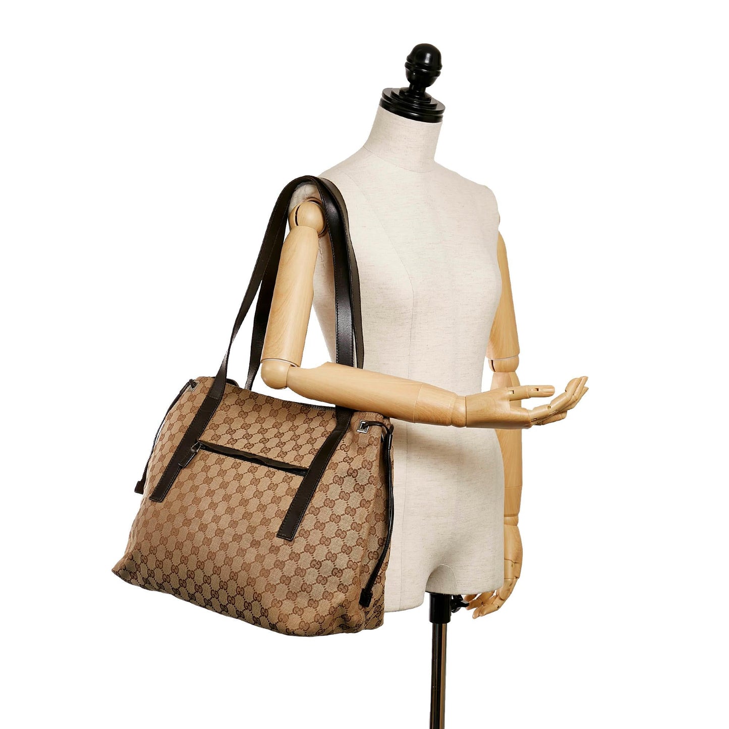 Gucci GG Canvas Tote Bag (SHG-30419)