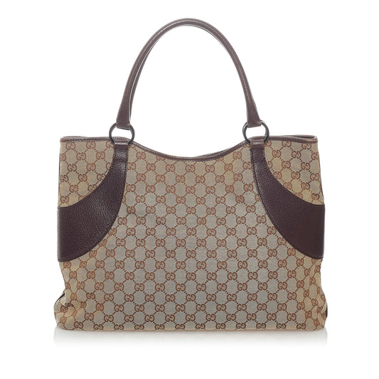 Gucci GG Canvas Tote Bag (SHG-31015)