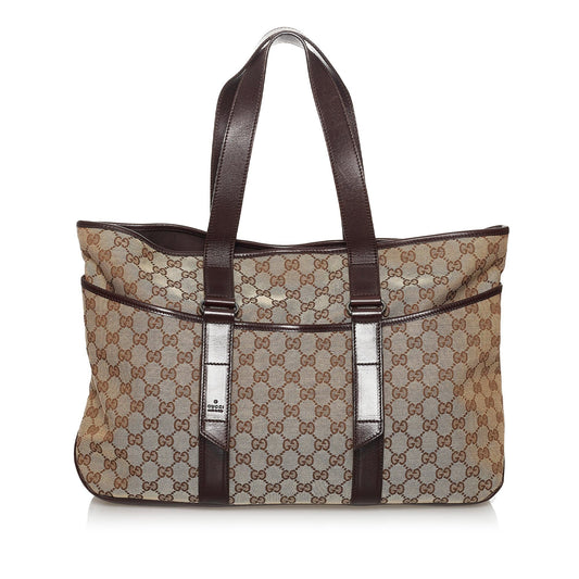 Gucci GG Canvas Tote Bag (SHG-31016)