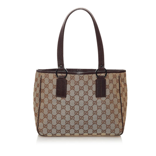 Gucci GG Canvas Tote Bag (SHG-31423)