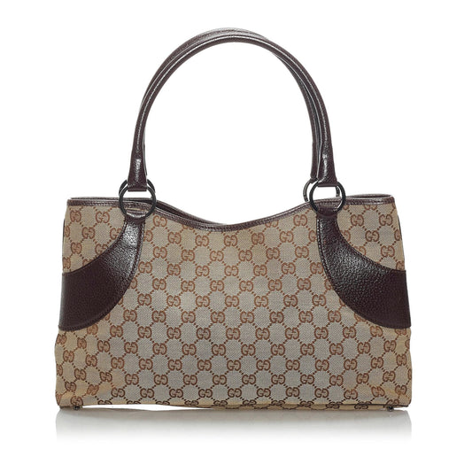 Gucci GG Canvas Tote Bag (SHG-34011)