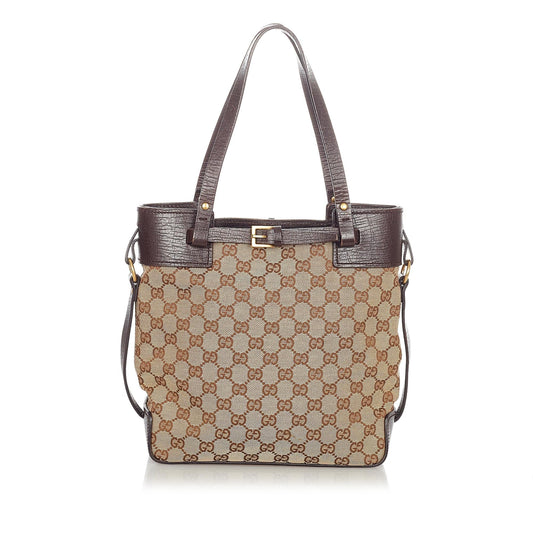 Gucci GG Canvas Tote Bag (SHG-34024)